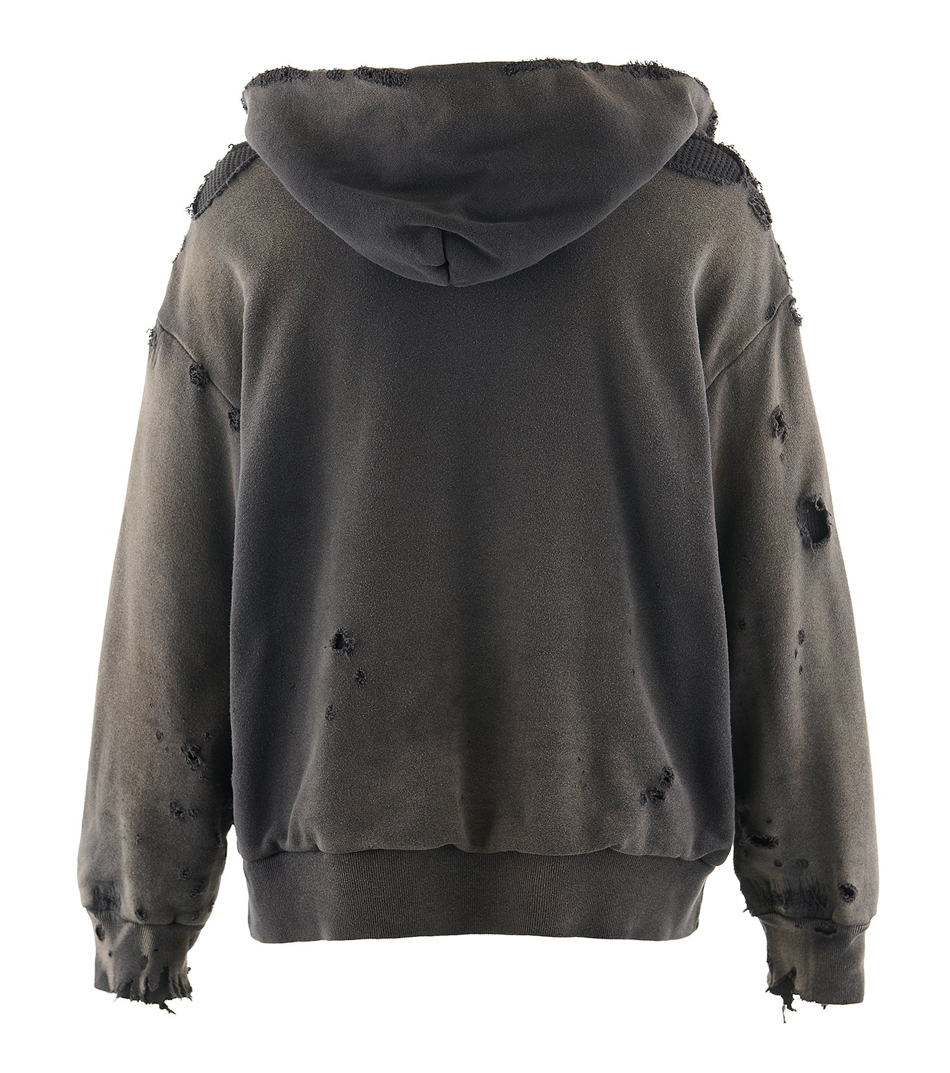 セント マイケル - ©️SAINT Mxxxxxx | HOODIE/DBL FACE-Charcoal