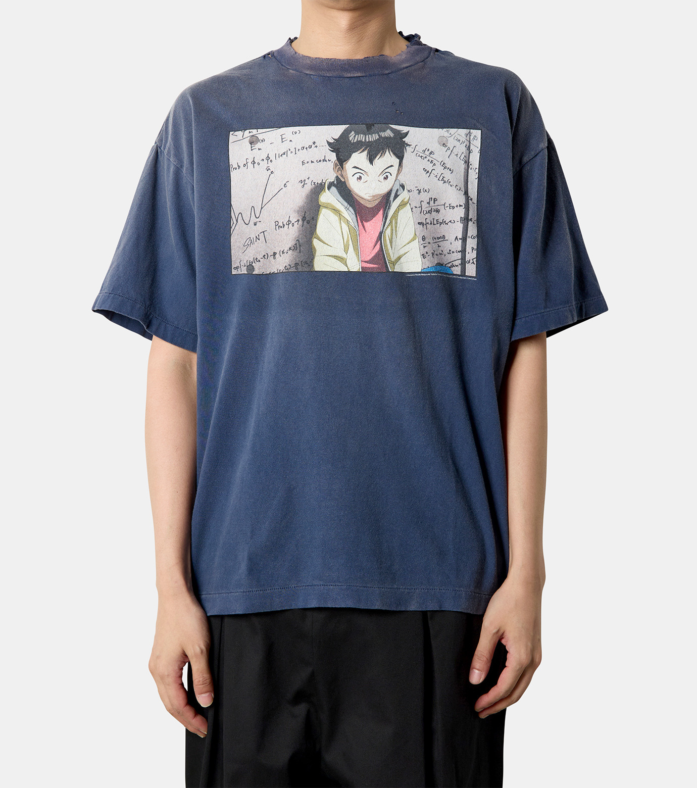 セント マイケル - ©️SAINT Mxxxxxx | PT_SS TEE/PLUTO-Navy-XL
