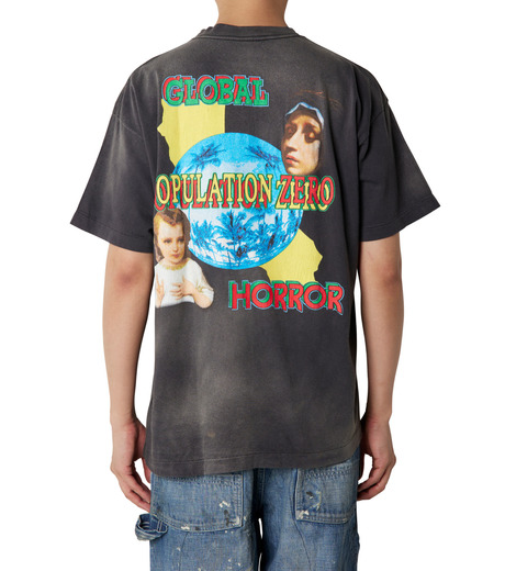 セント マイケル - ©️SAINT Mxxxxxx | SS TEE ON EARTH-Black-M