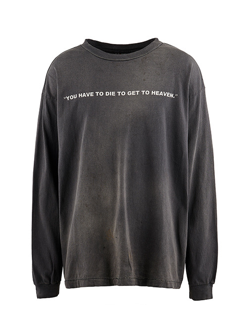 【SAINTMXXXXXX】LS TEE/SAINT / WHT /要在庫確認 ずっと気になってた LS マイケル Mxxxxxx(セント SAINT