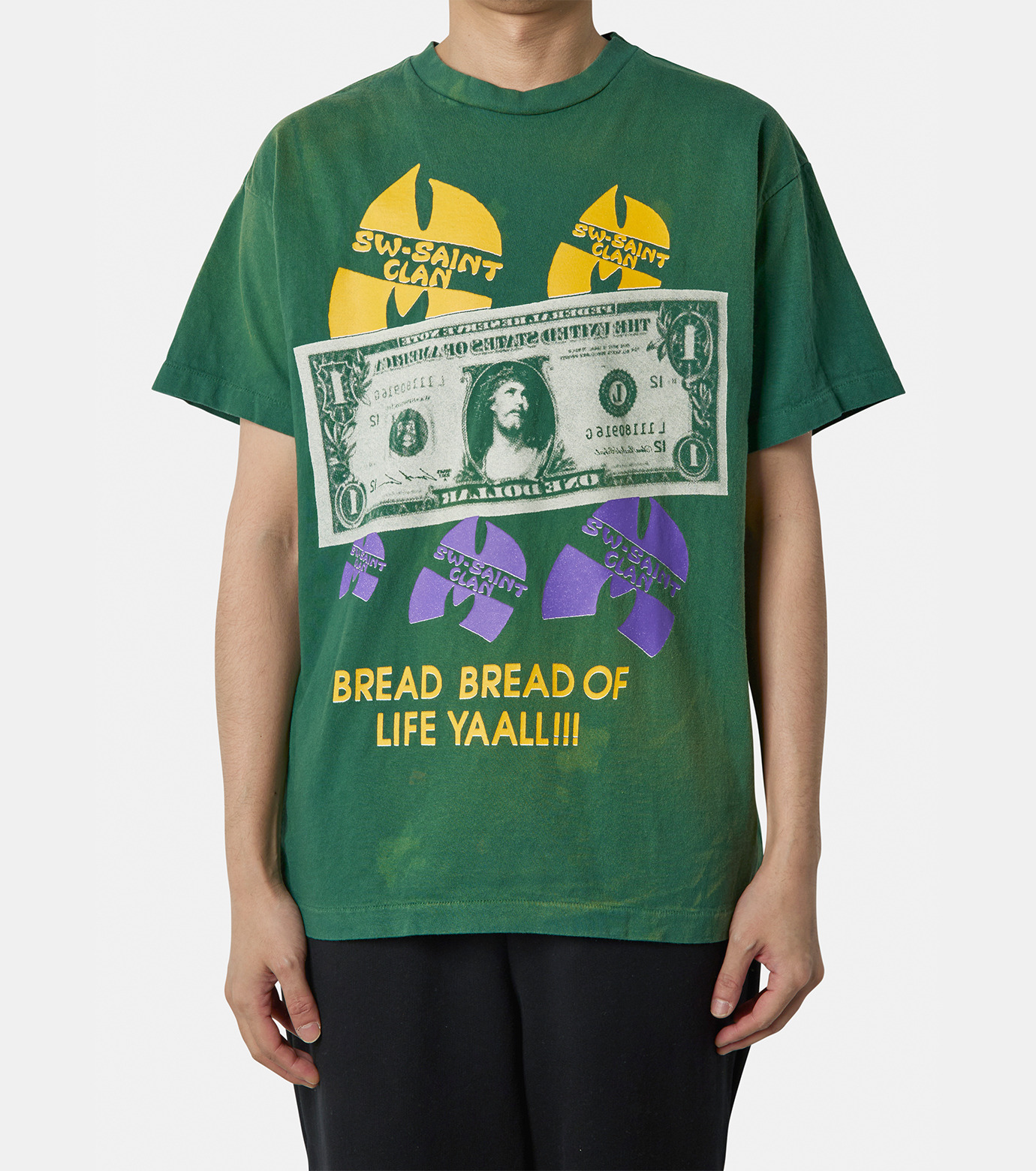 SAINT Mxxxxxx SW_SS TEE SAINT CLAN GREEN