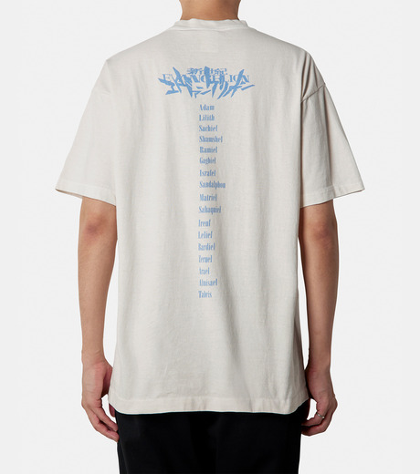 セント マイケル - ©️SAINT Mxxxxxx | EV_SS TEE SHINJI-White-Mの