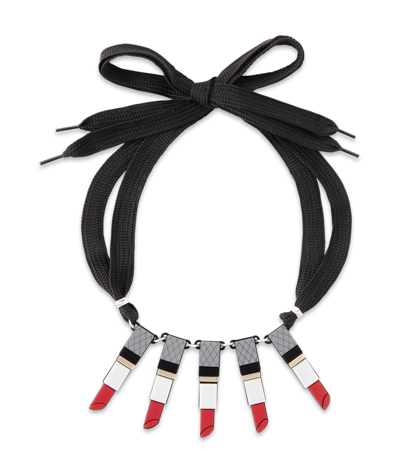 ヤズブキー - YAZBUKEY | Lipstick Necklace-Black-Fの通販 | RESTIR 