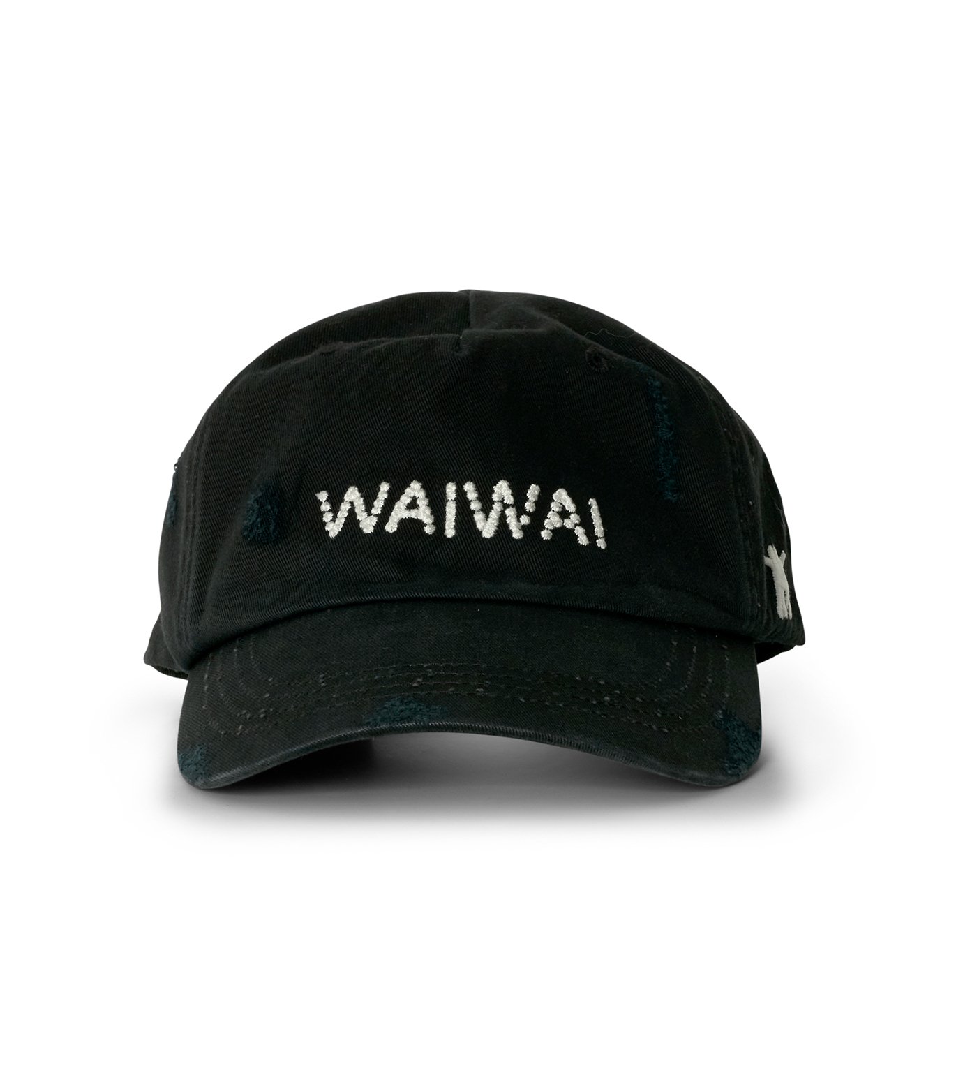 オープンワイワイ - OPEN YY | Waiwai Trucker Cap-Black-Fの通販