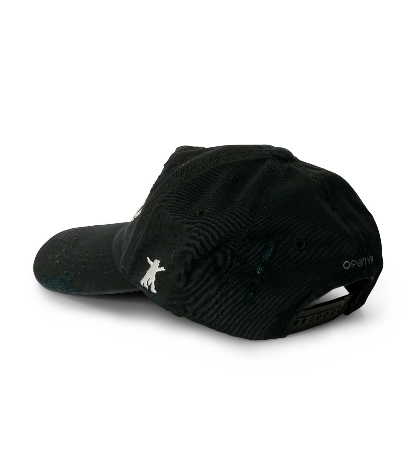 オープンワイワイ - OPEN YY | Waiwai Trucker Cap-Black-Fの通販