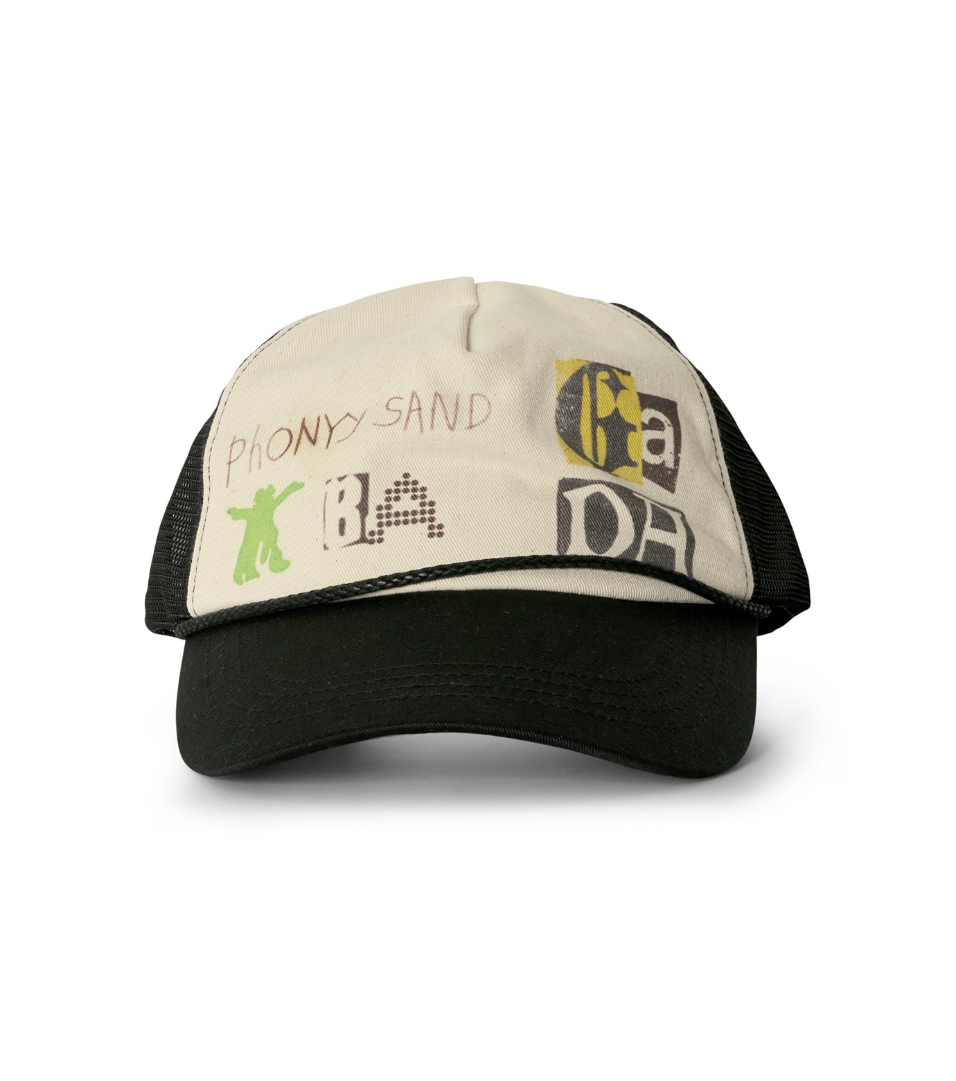 オープンワイワイ - OPEN YY | YY Phonetic Trucker Cap-Black-Fの通販