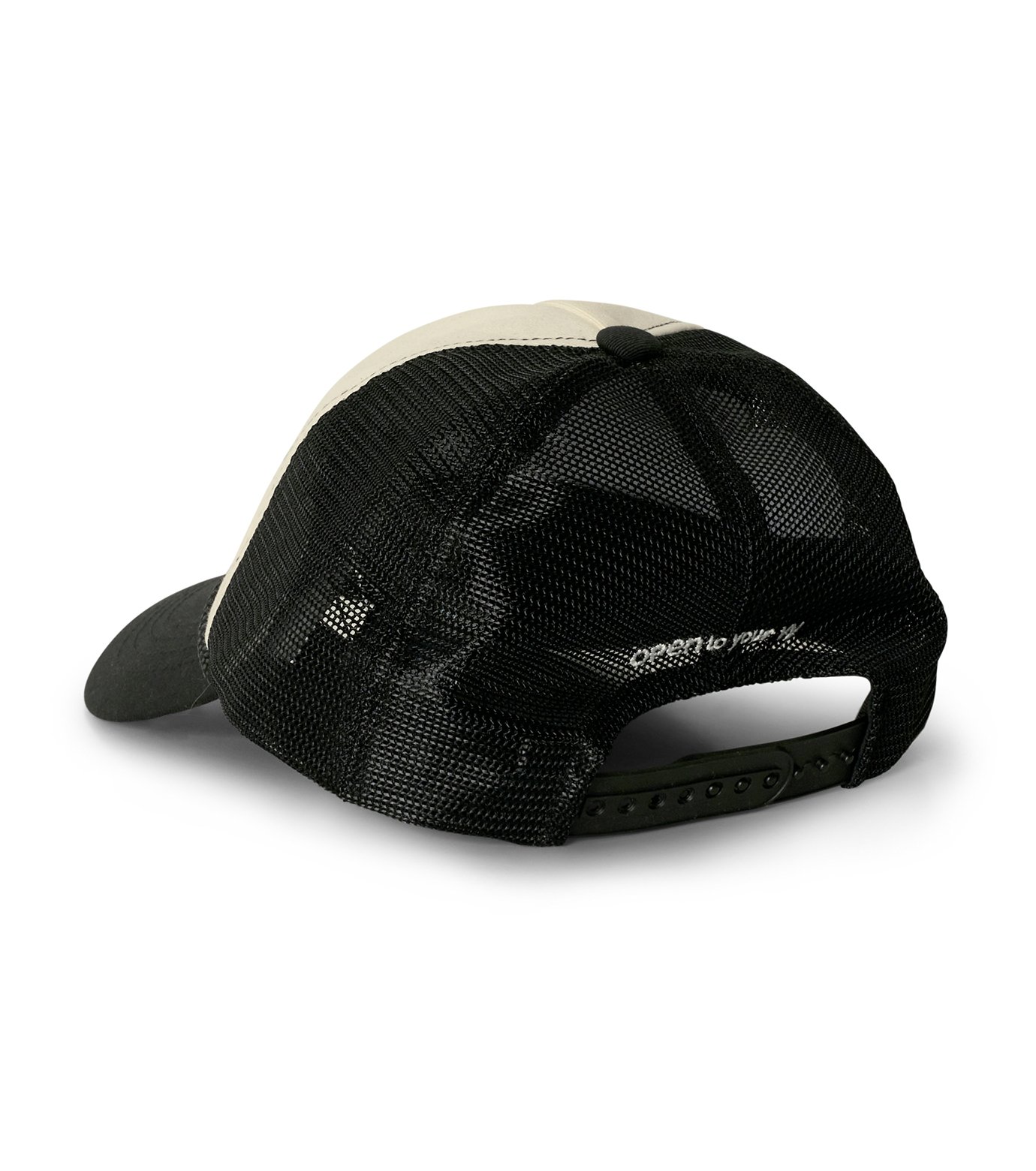 オープンワイワイ - OPEN YY | YY Phonetic Trucker Cap-Black-Fの通販