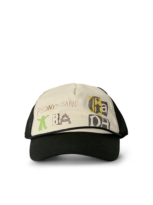 オープンワイワイ - OPEN YY | YY Phonetic Trucker Cap-Black-Fの通販
