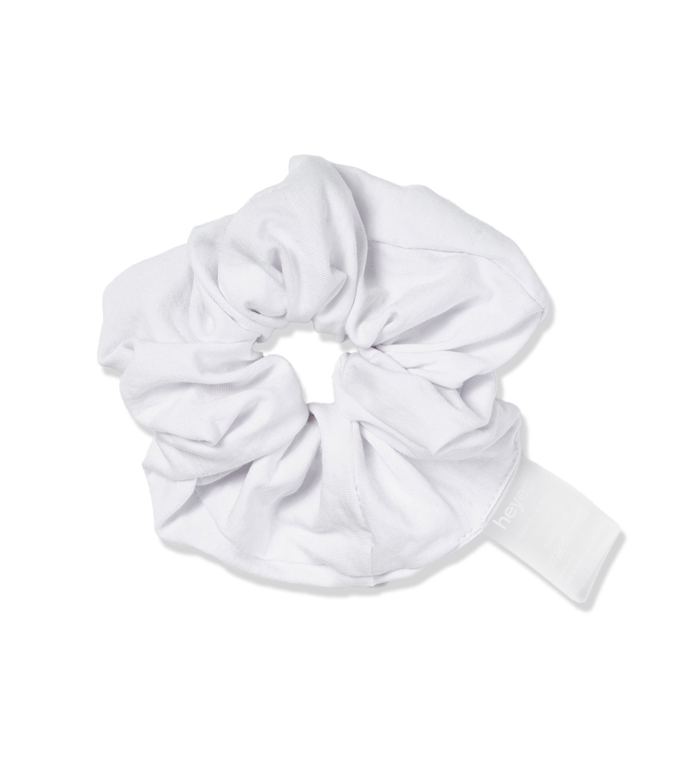 ヘイップ - heyep | Soft Jersey Scrunchie Medium-White-Fの