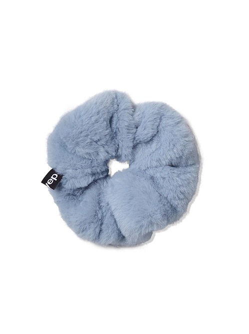 ヘイップ - heyep | Faux Fur Scrunchie-Light Blue-Fの通販